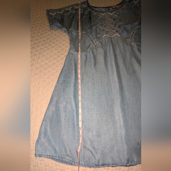 Holding Horses by Anthropologie Blue Dress Sz XS - Picture 9 of 10